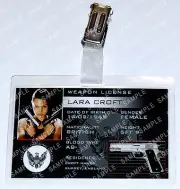 Lara Croft Tomb Raider Weapon Character Cosplay Costume Prop Comic Con Halloween