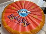 Inflatable Blue Moon Light Sky Ale Beer Pool Float Huge Giant 62" NEW