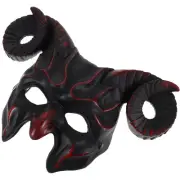 Ghost Mask Animal Halloween Horn Masquerade Prop Cosplay Man