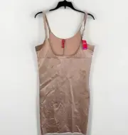 NWT Spanx Nude Open Bust Full Slip Adjustable Straps Body Shaping Size 2X