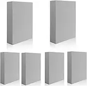 6PCS Stamping Foam, 2 Size Reusable Moldable Blocks for Card Making Backgrounds & Fronts, Plastic Dry Stamp Pad Cut Dry Block for Crafts Projects