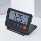 Compact Alarm Clock Battery Operated Clock Bedside Clock Lightweight Design