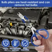 Mini Bulb Pliers Mini Bulb Removal Tool with Non Slip Rubber Handle High GP