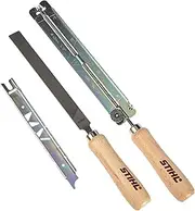 Stihl 5605 007 1027 Sharpening Set 1/4 Inch 3/8 P 56050071027 File Set for Picco Saw Chain, Grey