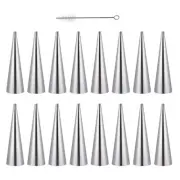 16 Pcs Croissant Tool Pastry Tools Mould Miss Conical Tube Baking