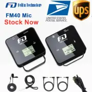 Feidu FM40 HUF Mini Wireless Microphone Transmitter+Receiver for Interview DSLR