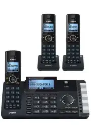 VTech DS6251-3 New DECT 6.0 Technology Cordless Digital answering System NewShip