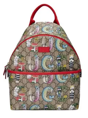 GUCCI 605614 日本藝術家樋口裕子聯名 Children's Yuko Higuchi tote bag