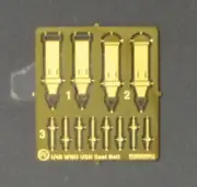 Academy 1/48 Scale USMC SBD-1 - PE Parts from Kit No. 12331