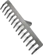 Rake Head Replacement, Heavy Duty Metal Rakes for Lawns, Rake Head Only Without Handle for DIY Gardening Tool. (14-Tines 0.9Lb)
