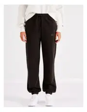 [Champion] Script High Waist Jogger in Brown 8Hw