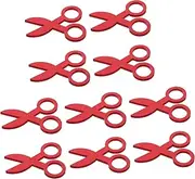 Cute School Supplies 10pcs Wooden Scissors Toddler Safe Learning Scissors for Preschoolers Classroom Toys