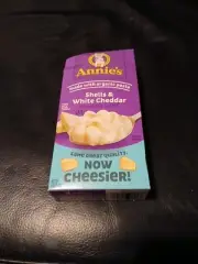 Annie’s White Cheddar Shells Macaroni & Cheese Dinner with Organic Pasta, 6 OZ