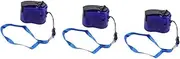 3 Pcs Crank Charger Hand Crank Generator Phone Hand Crank Recharger Led Light for Outdoor Activities