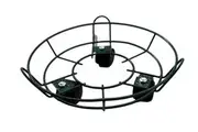 40cm Plant Pot Round Wheels Mover Metal Stand Trolley Caddy Garden Plate