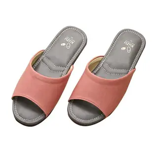 【333家居鞋館】台灣製優雅歐風室內皮拖鞋-粉紅