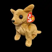 Ty Beanie Babies Tiny The Chihuahua Dog Kids Animal Stuffed Soft Plush Toy