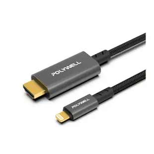 POLYWELL Lightning 轉 HDMI 轉接頭 影音 轉接線 傳輸線 1080P 適用 iPhone 14