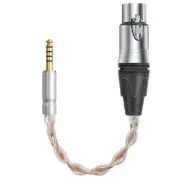 Geekria 4.4mm Male to 4 Pin XLR Balanced Female Headphones Adapter Cord (20cm)