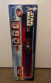 Star Wars Anakin Skywalker Interactive Jedi Training Lightsaber 2002 New Cosplay