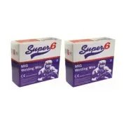 Pack Of 2 Rolls Gasless Flux Core Mig Welding Wire, 0.8mm or 0.9mm x 0.45Kg SIP