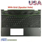 L20851-001 HP PAVILION X360 15-CR 15T-CR Palmrest Keyboard W/Backlit Grid Gold
