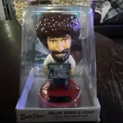 Solar Bobble-Head Bob Ross-Great Gift for Artistic