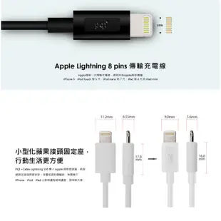 PQI 快充線 編織 MFI認證 PD USB-A Type-C to Lightning 充電線 傳輸線 PQI15