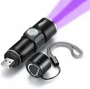 UV Ultra Violet LED Flashlight Blacklight Light 395 nM Inspection Lamp Torch AUS