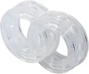 Suspension Polster Buffer Feather Power Pillow, Easy Installation, Protecting Shock Absorbers, 1 Pair for Improved Riding Comfort (C)