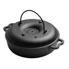 Oven Roaster Pan BBQ Griddle Pan Cooking Meat Cookware Camping Stove Grill Pan