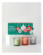 [Vue] Jingle Candle Gift Set in Multicolour