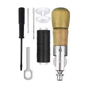 DIY Leather Craft Sewing Machine Awl Repair Tools Kit Hand Tools