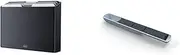 Folio Set of 4 Colour-Coded Chopping Boards with Storage Case (Large) - Graphite and Joseph Joseph Measure-Up Adjustable Measuring Spoon for Wet and Dry Ingredients, BPA Free- Blue