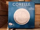 Corelle Leaf Stitch 12-piece Dinnerware Set, Service for 4