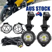 40W LED Fog Lights Auxiliary For BMW R1200GS F850GS F750GS F850GS 750 GS 1250 GS