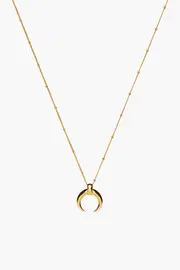 LUCY WILLIAMS LARGE HORN NECKLACE