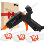 Fireproof Hot Glue Gun, Mini Glue Gun Kit with 30 Glue Sticks, 20W Glue Gun
