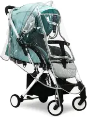 ZARPMA Universal Rain Cover for Pushchair/Stroller/Buggy/Pram,Soft,Easy to Fo...