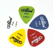 Lots of 50pcs Alice 0.58mm Thin Matte Nylon Guitar Picks Assorted Colors AP-F