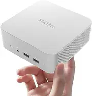 Reatan Silver9 Intel Mini Gaming PC Full-Metal Core i9-12900HK 16GB DDR4 512GB SSD 3200 MHz RAM, Desktop Mini Computers, 2.5Gbps LAN, Wi-Fi 6E/BT5.2