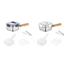 Mini Deep Fryer Pot Camping Frying Serving Basket for Vegetables Pasta Sauce