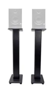 (2) Rockville 36” Studio Monitor Speaker Stands For Presonus Eris E5
