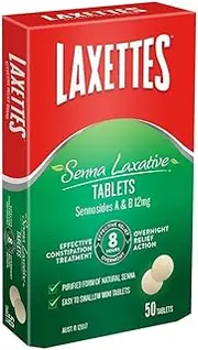 Senna Tablets, 50 Count