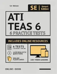 在飛比找三民網路書店優惠-Ati Teas 6 Practice Tests 2019