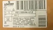Leviton 59596-U12 12-Port CAT 5 Patch Panel