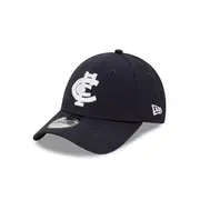 Carlton Blues Official Team Colours 9FORTY Cloth Strap