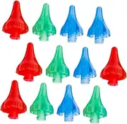 12pcs Ear Wash Nozzle Ear Wax Removal Tips Ear Clean Tips Ear Cleaner Water Flush Ear Flusher Ear Flushing Kit Ears Cleaner Tips Replacement Ear Wash Tubes Ear Cleaning Pp