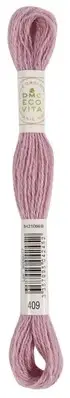 6 Pack DMC Eco Vita 100% Organic Wool Crewel Thread -16m/17.5 yd 5A0021SP-1G4R4