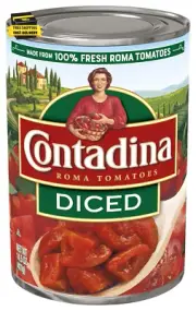 Canned Diced Roma Tomatoes, 14.5 Ounce ⭐️⭐️⭐️⭐️⭐️